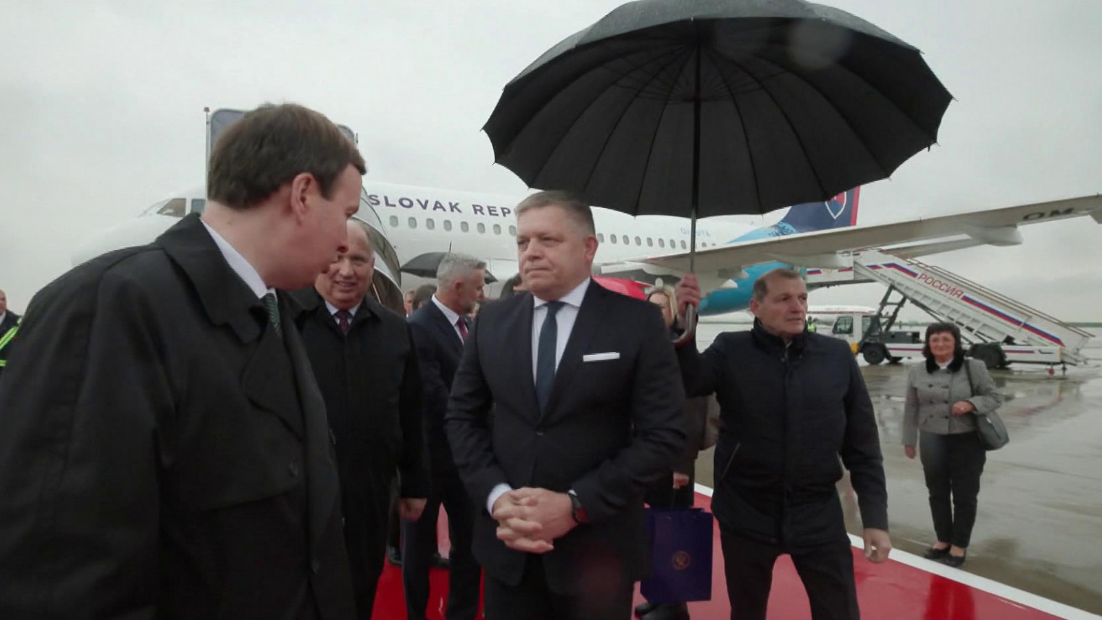 Премьер-министр Словакии Роберт Фицо уже прибыл в Москву 